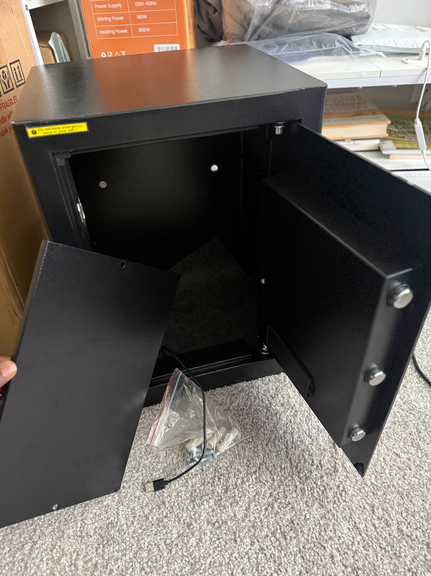 FULCYOVT Fireproof Home Safe